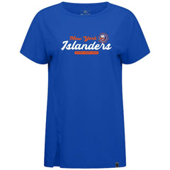 New York Islanders Levelwear Women's Influx Monument T-Shirt Royal