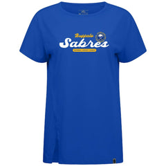 Buffalo Sabres Levelwear Women's Influx Monument T-Shirt Royal