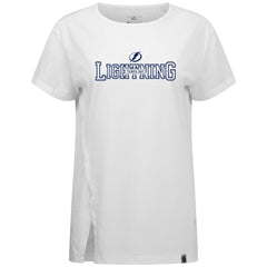 Tampa Bay Lightning Levelwear Women's Influx Journey T-Shirt White