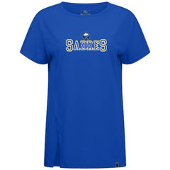 Buffalo Sabres Levelwear Women's Influx Journey T-Shirt Royal
