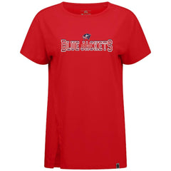 Columbus Blue Jackets Levelwear Women's Influx Journey T-Shirt Red