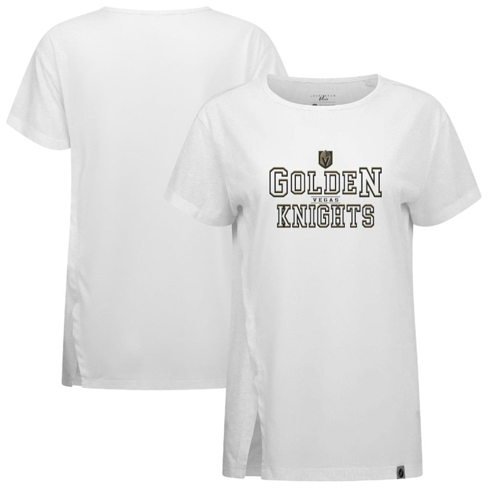 Vegas Golden Knights Levelwear Women's Influx Journey T-Shirt White