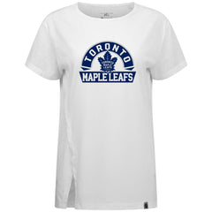 Toronto Maple Leafs Levelwear Women's Influx Banner Arch T-Shirt White