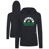 Dallas Stars Levelwear Women's Relay Banner Arch Pullover Hoodie Black