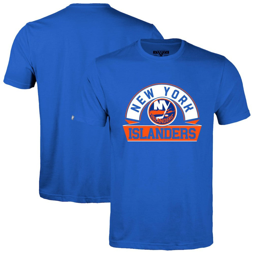 New York Islanders Levelwear Richmond Banner Arch T-Shirt Royal