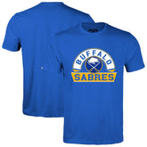 Buffalo Sabres Levelwear Richmond Banner Arch T-Shirt Royal