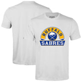 Buffalo Sabres Levelwear Richmond Banner Arch T-Shirt White