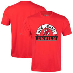 New Jersey Devils Levelwear Richmond Banner Arch T-Shirt Red