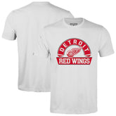 Detroit Red Wings Levelwear Richmond Banner Arch T-Shirt White