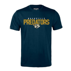 Nashville Predators Levelwear Richmond Carve T-Shirt Navy