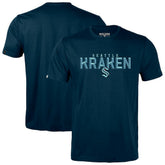 Seattle Kraken Levelwear Richmond Carve T-Shirt Navy