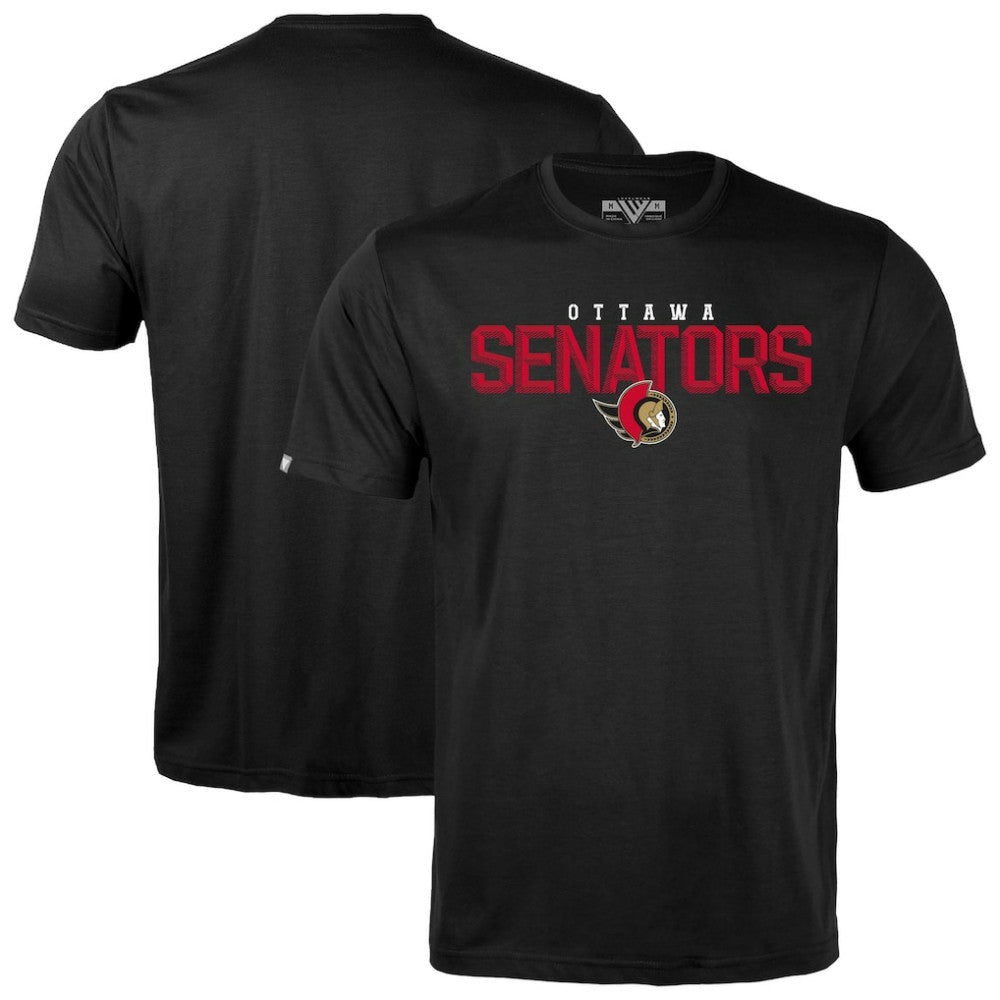 Ottawa Senators Levelwear Richmond Carve T-Shirt Black