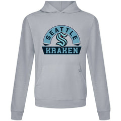 Seattle Kraken Levelwear Relay Banner Arch Pullover Hoodie Gray