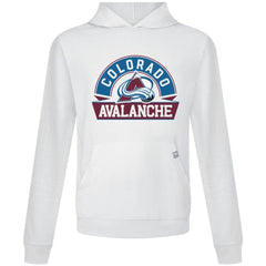 Colorado Avalanche Levelwear Relay Banner Arch Pullover Hoodie White