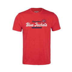 Columbus Blue Jackets Levelwear Youth Little Richmond Monument T-Shirt Red