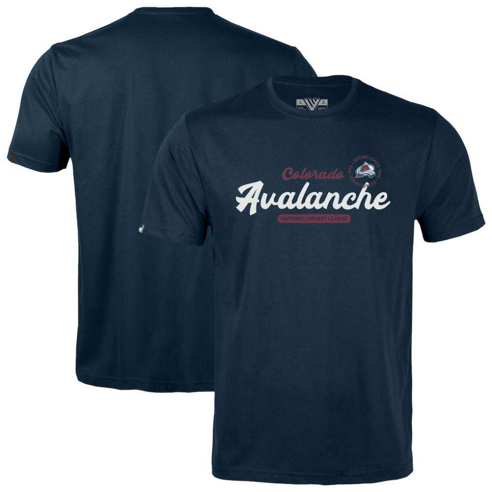 Colorado Avalanche Levelwear Youth Little Richmond Monument T-Shirt Navy