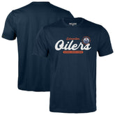 Edmonton Oilers Levelwear Youth Little Richmond Monument T-Shirt Navy