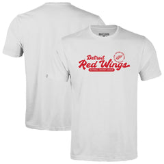 Detroit Red Wings Levelwear Youth Little Richmond Monument T-Shirt White
