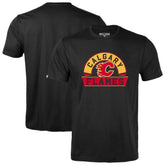 Calgary Flames Levelwear Youth Little Richmond Banner Arch T-Shirt Black