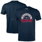 Washington Capitals Levelwear Youth Little Richmond Banner Arch T-Shirt Navy