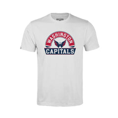 Washington Capitals Levelwear Youth Little Richmond Banner Arch T-Shirt White