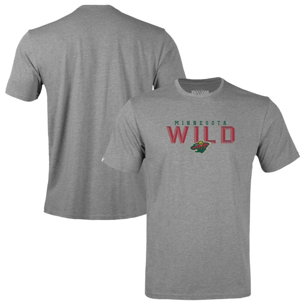 Minnesota Wild Levelwear Youth Little Richmond Carve T-Shirt Gray