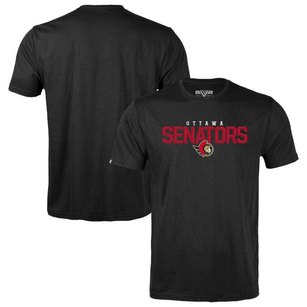 Ottawa Senators Levelwear Youth Little Richmond Carve T-Shirt Black