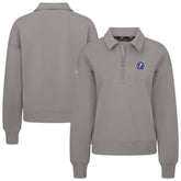 Tampa Bay Lightning Levelwear Women's Canmore Quarter-Zip Pullover Gray