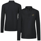 Minnesota Wild Levelwear Women's Upright Quarter-Zip Pullover Black