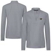Minnesota Wild Levelwear Women's Upright Quarter-Zip Pullover Gray
