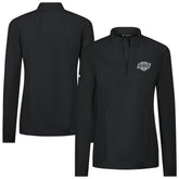Los Angeles Kings Levelwear Women's Upright Quarter-Zip Pullover Black