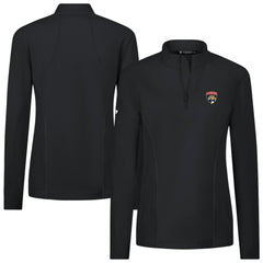 Florida Panthers Levelwear Women's Upright Quarter-Zip Pullover Black