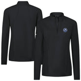 Tampa Bay Lightning Levelwear Women's Upright Quarter-Zip Pullover Black
