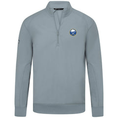 Buffalo Sabres Levelwear Upright Tri-Blend Quarter-Zip Pullover Gray