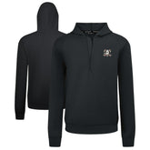 Anaheim Ducks Levelwear Technic Quarter-Zip Pullover Hoodie Black