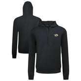 Nashville Predators Levelwear Technic Quarter-Zip Pullover Hoodie Black