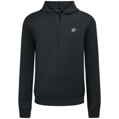 Dallas Stars Levelwear Technic Quarter-Zip Pullover Hoodie Black