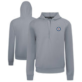 Winnipeg Jets Levelwear Technic Quarter-Zip Pullover Hoodie Gray