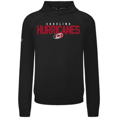 Carolina Hurricanes Levelwear Mandate Carve Tri-Blend Pullover Hoodie Black