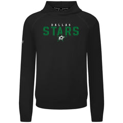 Dallas Stars Levelwear Mandate Carve Tri-Blend Pullover Hoodie Black