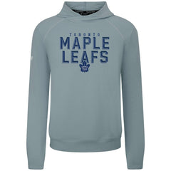 Toronto Maple Leafs Levelwear Mandate Carve Tri-Blend Pullover Hoodie Gray