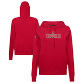 New Jersey Devils Levelwear Women's Adorn Journey Pullover Hoodie Red