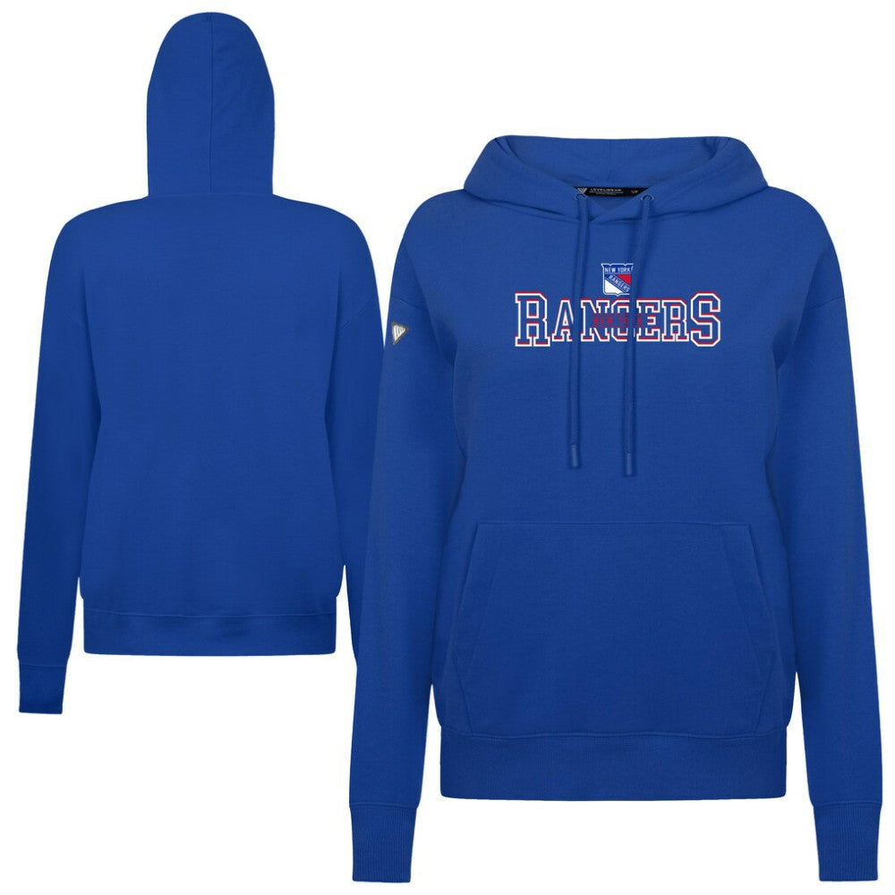 New York Rangers Levelwear Women's Adorn Journey Pullover Hoodie Royal