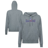 New York Rangers Levelwear Women's Adorn Journey Pullover Hoodie Gray