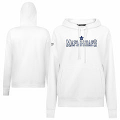 Toronto Maple Leafs Levelwear Women's Adorn Journey Pullover Hoodie White