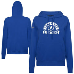 Tampa Bay Lightning Levelwear Women's Adorn Banner Arch Pullover Hoodie Royal
