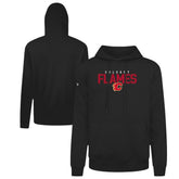 Calgary Flames Levelwear Podium Carve Pullover Hoodie Black