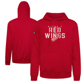 Detroit Red Wings Levelwear Podium Carve Pullover Hoodie Red