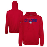 Montreal Canadiens Levelwear Podium Carve Pullover Hoodie Red