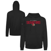 Ottawa Senators Levelwear Podium Carve Pullover Hoodie Black